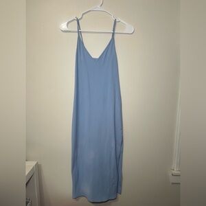 Abercrombie & Fitch Sky Blue Ribbed Dress
